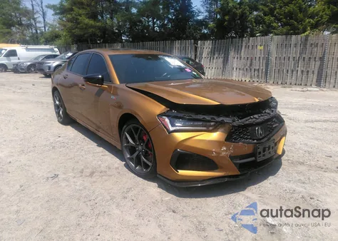 2022 Acura Tlx Type S z USA, uszkodzony, nr VIN 19UUB7F96NA001523